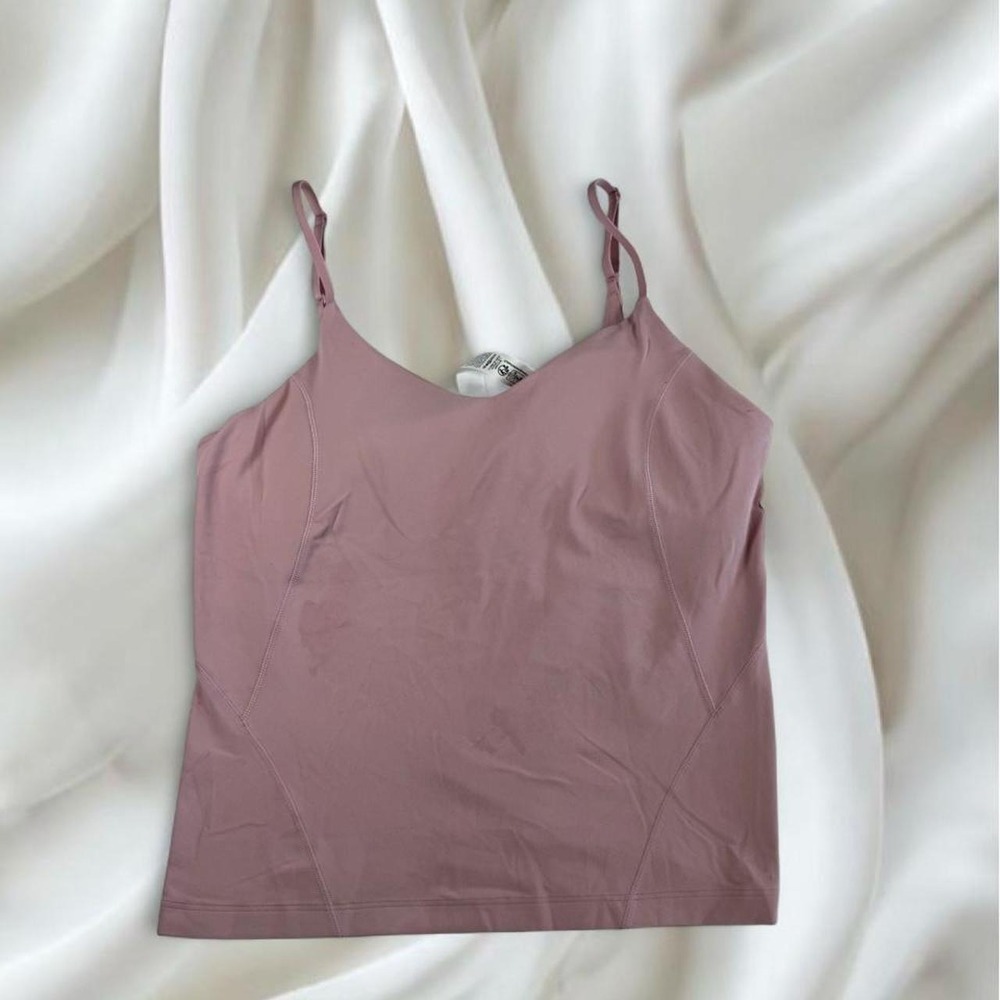 NWT Lululemon pink Align cami tank top C/D cup athletic workout women's 10‎